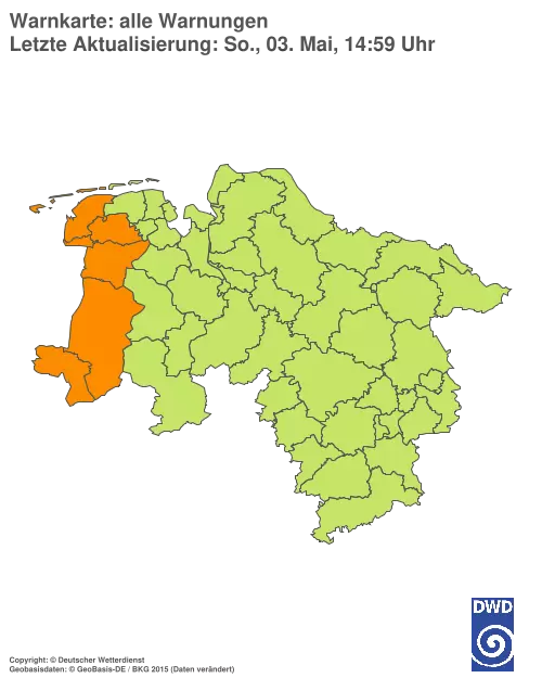 Aktuelle Wetterwarnungen für %region%