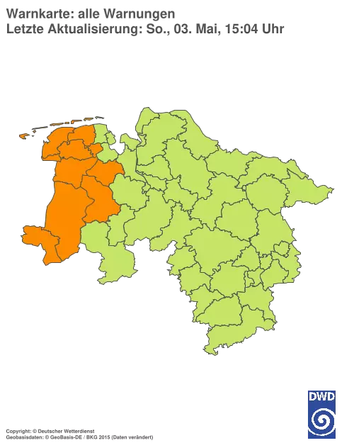 Aktuelle Wetterwarnungen für %region%
