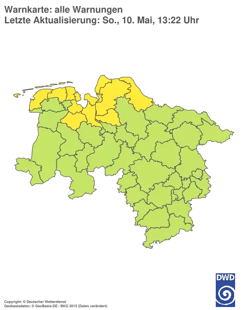 Aktuelle Wetterwarnungen für %region%