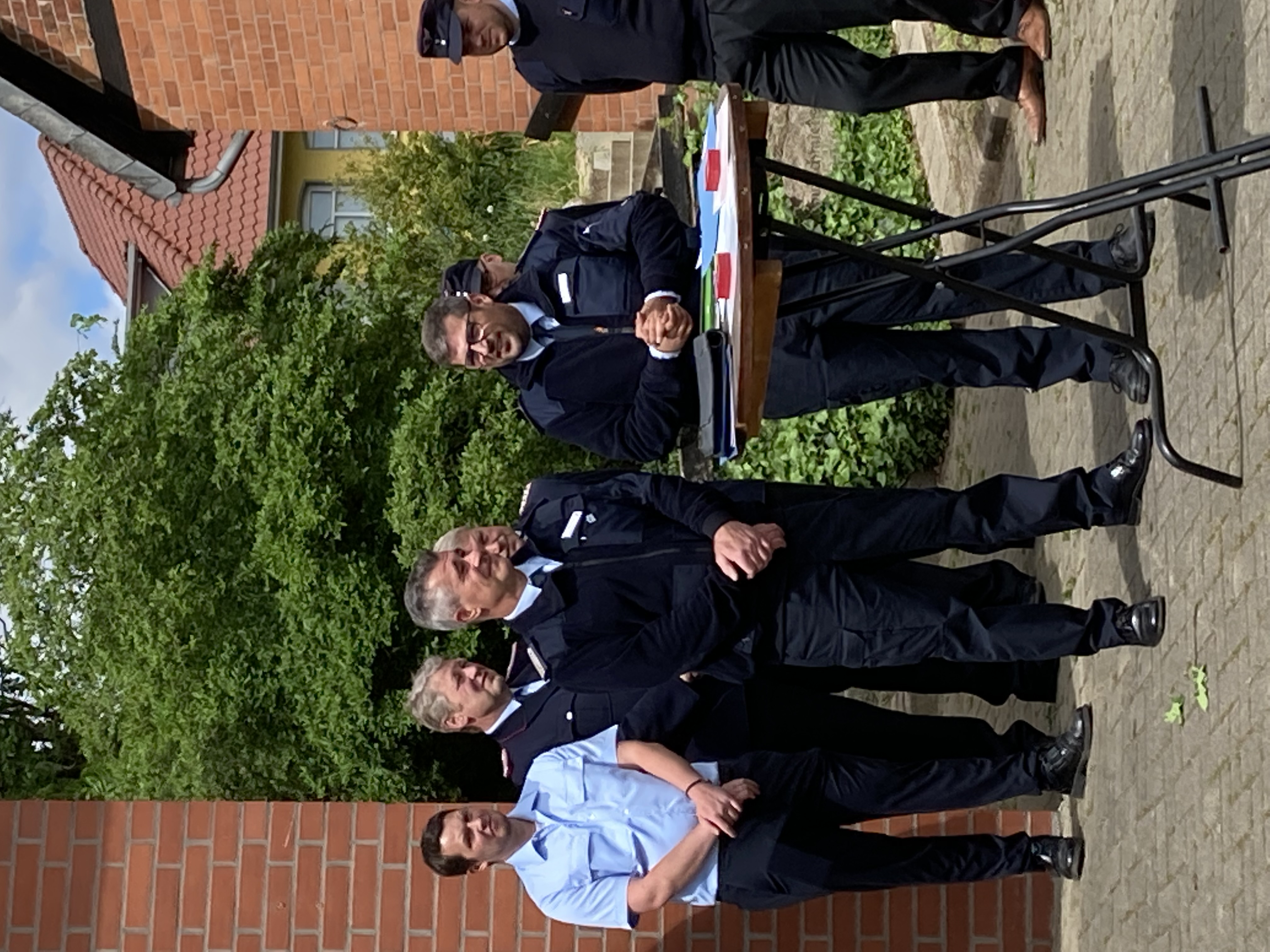 Torben berichtet von seinen Anfängen bei der Feuerwehr.